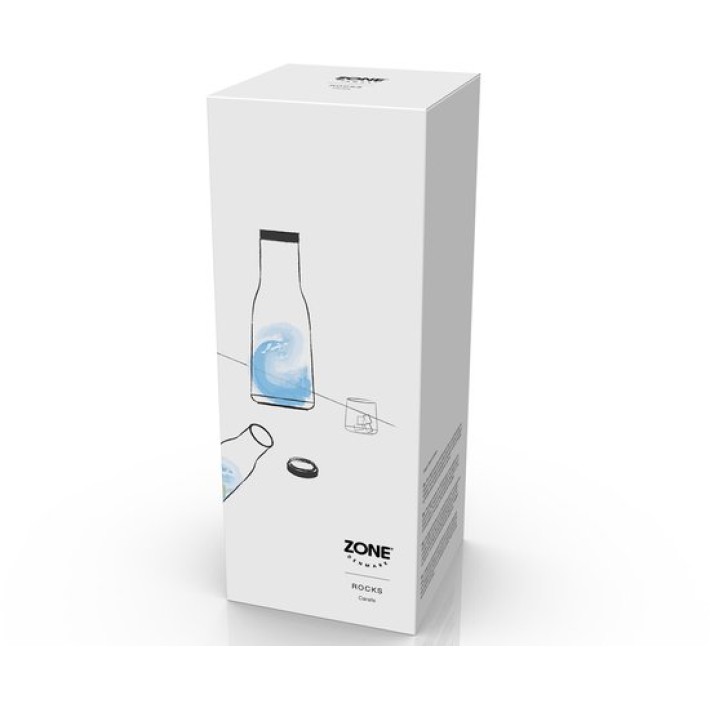 Zone Denmark Καράφα Κρυσταλλίνης 1 lt - Rocks Clear