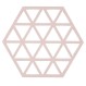 Zone Denmark Σουπλά Σιλικόνης για Ζεστά Σκεύη 16x14 εκ. - Triangles Rose