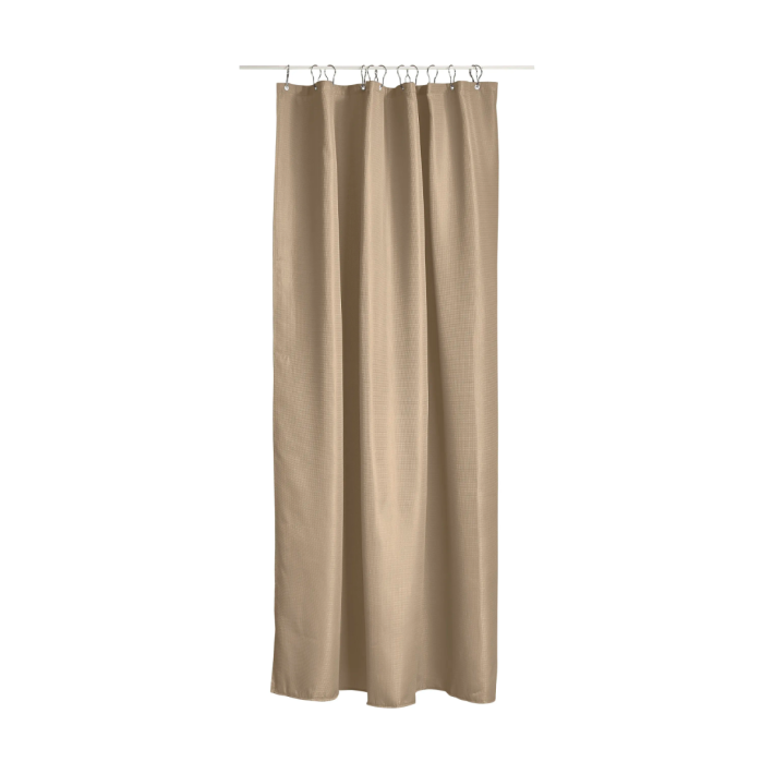 Zone Denmark Κουρτίνα Μπάνιου Υφασμάτινη 180x220 - Lux Camel