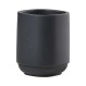 Zone Denmark Ποτηροθήκη Τσιμεντένια Ø8x9,8 - Time Black