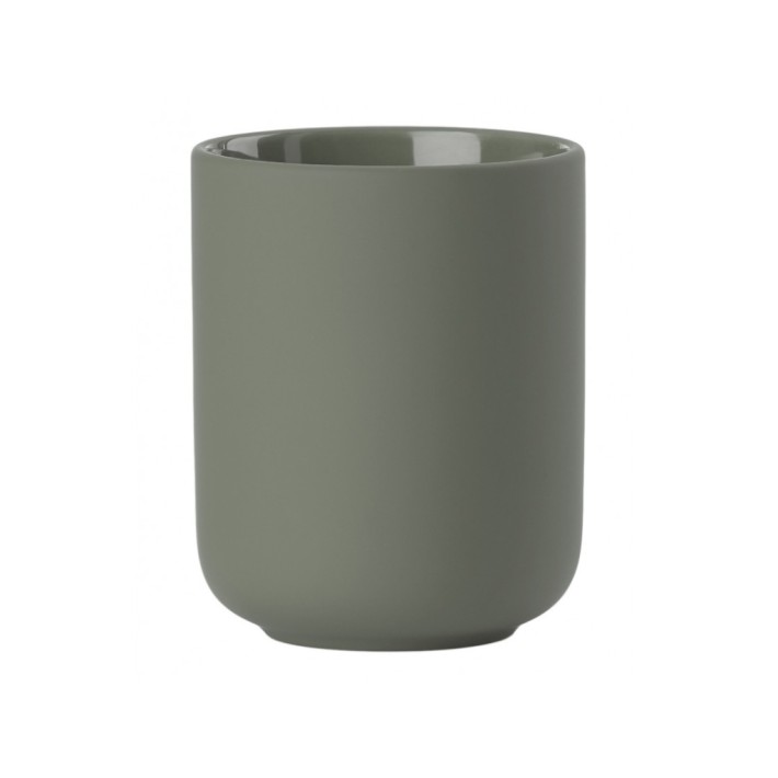 Zone Denmark Ποτηροθήκη Stoneware Ø8,3x10,3 - Ume Olive Green