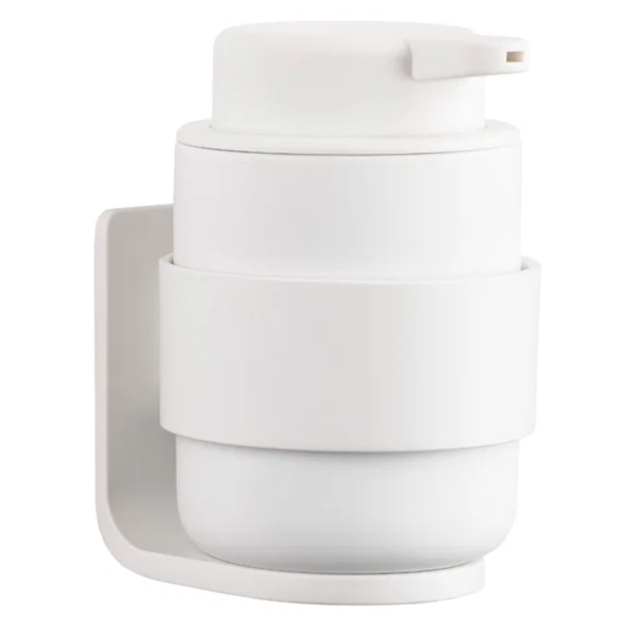 Zone Denmark Επιτοίχια Βάση Ποτηροθήκης/Dispenser Αλουμινίου 9x10x9 Εκ. I Ume White