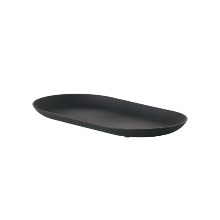 Zone Denmark Δίσκος Οργάνωσης Μπάνιου Ανοξείδωτος 18x9,5 Εκ. - Ume Black
