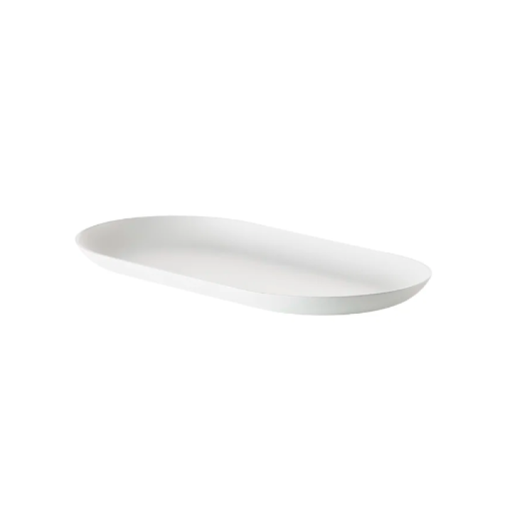 Zone Denmark Δίσκος Οργάνωσης Μπάνιου Ανοξείδωτος 18x9,5 Εκ. - Ume White