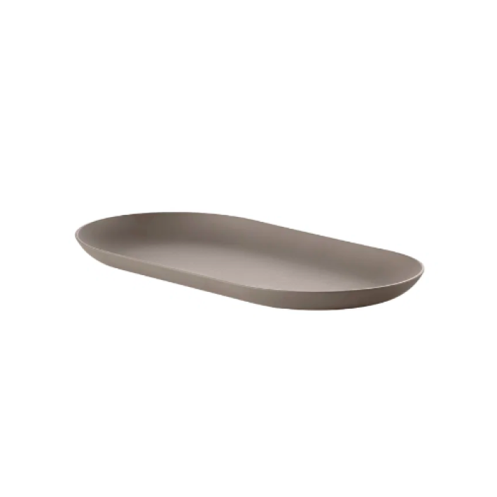 Zone Denmark Δίσκος Οργάνωσης Μπάνιου Ανοξείδωτος 18x9,5 Εκ. - Ume Taupe