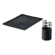 Zone Denmark Πιατοθήκη Σιλικόνης 45x36x22 - Diish Black