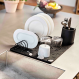 Zone Denmark Πιατοθήκη Σιλικόνης 45x36x22 - Diish Black