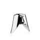 Zone Denmark Πώμα Φιάλης Για Σαμπάνια Ανοξείδωτο Φ4x6,4 - Rocks Polished Steel