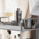 Zone Denmark Σέικερ Ανοξείδωτο Φ7x23 400 ml - Rocks Polished Steel