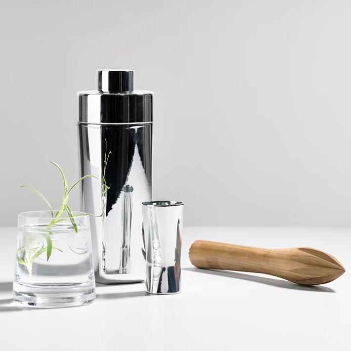 Zone Denmark Σέικερ Ανοξείδωτο Φ7x23 400 ml - Rocks Polished Steel