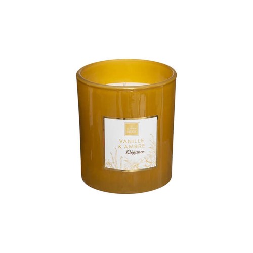 Ποτήρι με αρωμ.κερί amber σε κουτί 8Χ9