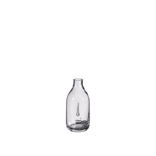Βάζο μπουκάλι γυαλ.διαφ.FACE 9X17