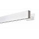 Anartisi Μεταλλικός Σιδηρόδρομος Τοίχου Lama Aluminium Rail Collection MY01/MY37 Λευκό με Γκρι Τάπες (Απλό ή με Σύστημα Wave)