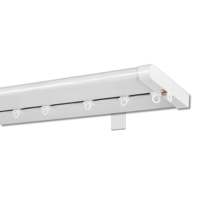 Anartisi Μεταλλικός Σιδηρόδρομος Τοίχου Phantom Aluminium Rail Collection MY01 Λευκό (Απλό ή με Σύστημα Wave)