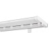 Anartisi Μεταλλικός Σιδηρόδρομος Τοίχου Phantom Aluminium Rail Collection MY01 Λευκό (Απλό ή με Σύστημα Wave)