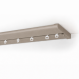 Anartisi Μεταλλικός Σιδηρόδρομος Οροφής Phantom Aluminium Rail Collection MY03 Taupe (Απλό ή με Σύστημα Wave)