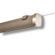 Anartisi Μεταλλικός Σιδηρόδρομος Οροφής Rock Aluminium Rail Collection MY08 Νίκελ Σατινέ (Απλός ή Με Σύστημα Wave)