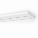 Anartisi Μεταλλικός Σιδηρόδρομος Οροφής Phantom Aluminium Rail Collection MY01 Λευκό (Απλό ή με Σύστημα Wave)
