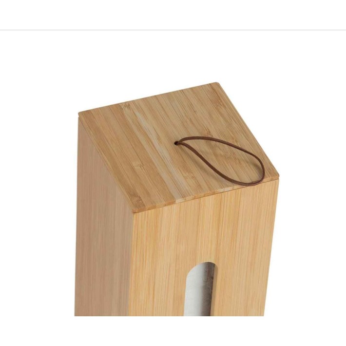 Andrea House Θήκη για Χαρτι Υγείας από Μπαμπού 14x14x33εκ.
