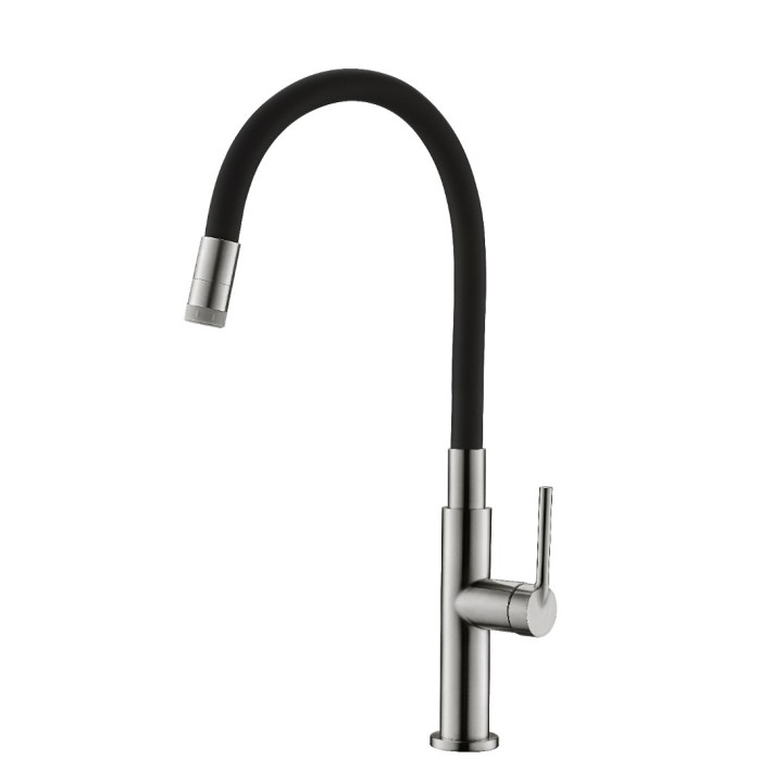 Buades Μπαταρία Κουζίνας Ψηλή Leksa Flex 5195511.IX