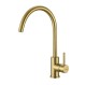 Buades Μπαταρία Κουζίνας Vital Nox Ψηλή σε Brass Gold 5195451.ΟC