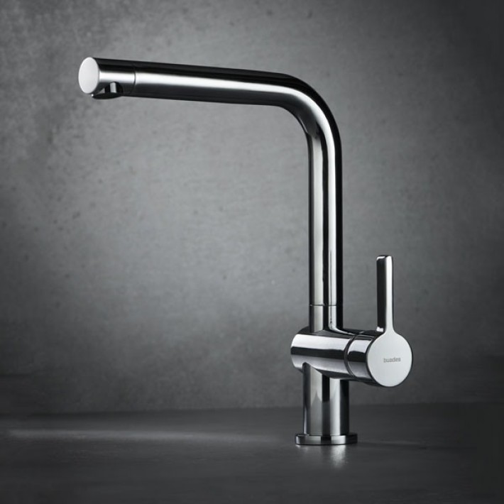 Buades Μπαταρία Κουζίνας Clark Ψηλή σε Inox 5195521.CH