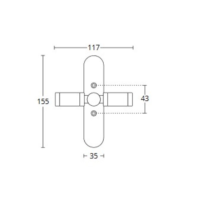 Γρυλόχερο Ορειχάλκινο Convex 135W Νίκελ Ματ 