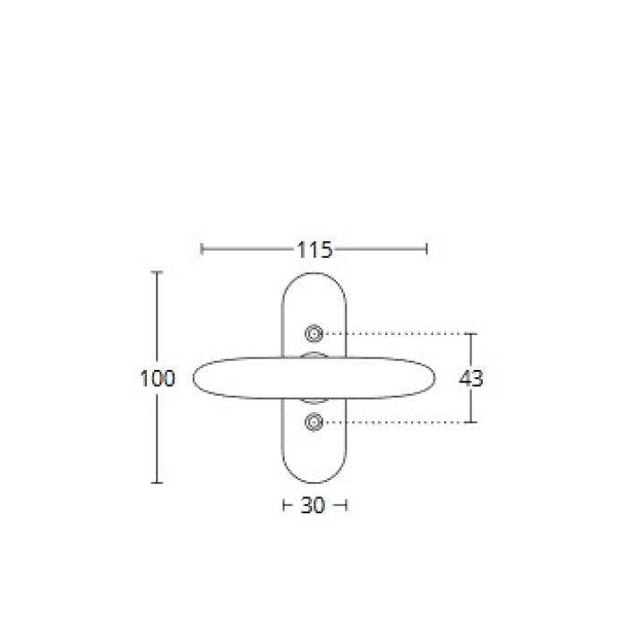 Γρυλόχερο Ορειχάλκινο Convex 155W  Νίκελ Ματ 