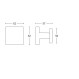 Μπουλ Εξώθυρας  Convex 785P-62 Ματ Νίκελ