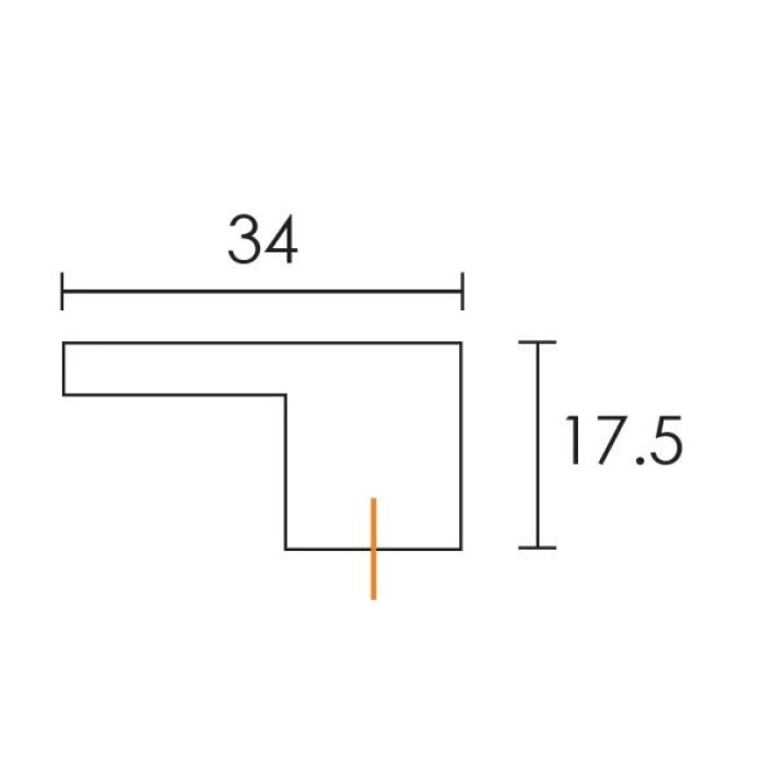 Conset C573 Πόμολο Επίπλου από Μέταλλο Μαύρο Ματ 34mm