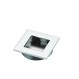Conset 1481-45 Πόμολο Επίπλου Χουφτάκι Χωνευτό 4x4 εκ., Νίκελ Ματ
