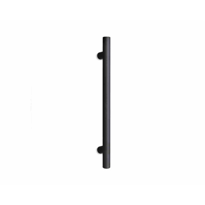 Λαβή Εξώθυρας Inox Φ30 Convex 1127 Μαύρο ματ