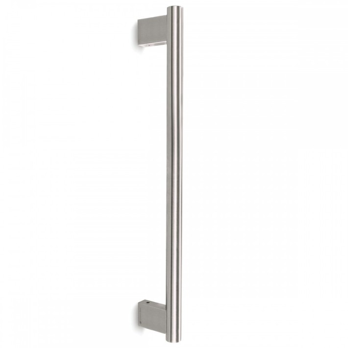 Λαβή Εξώθυρας Inox Νικελ Ματ  Convex 1167 Φ25