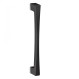 Λαβή Συρόμενης Πόρτας Convex 1173P Μαύρη 177mm