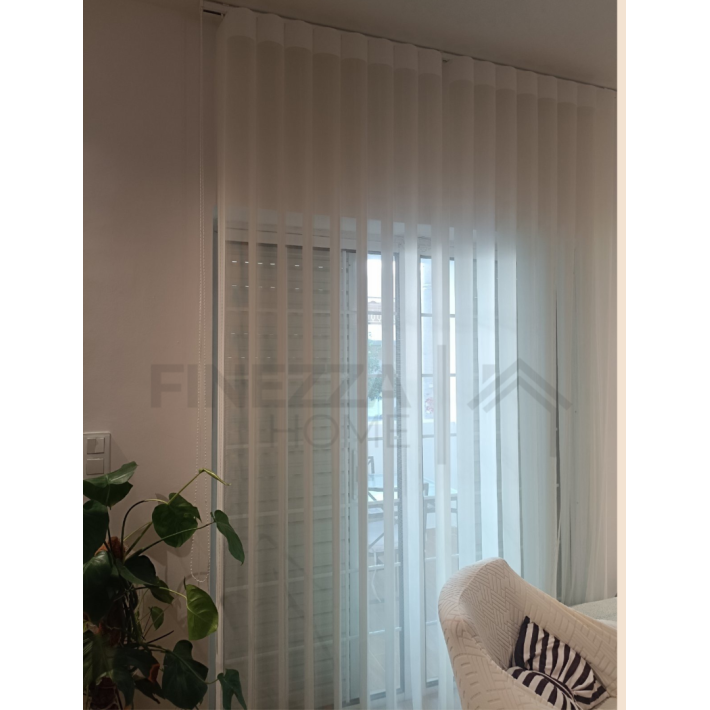 Σύστημα Σκίασης Vertical Curtain Wave Λευκό FNSI-01