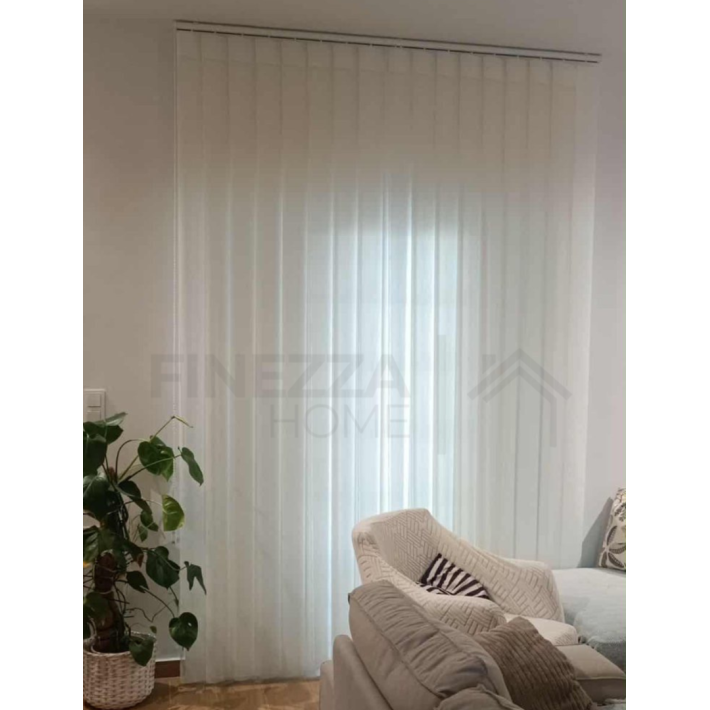 Σύστημα Σκίασης Vertical Curtain Wave Λευκό FNSI-01