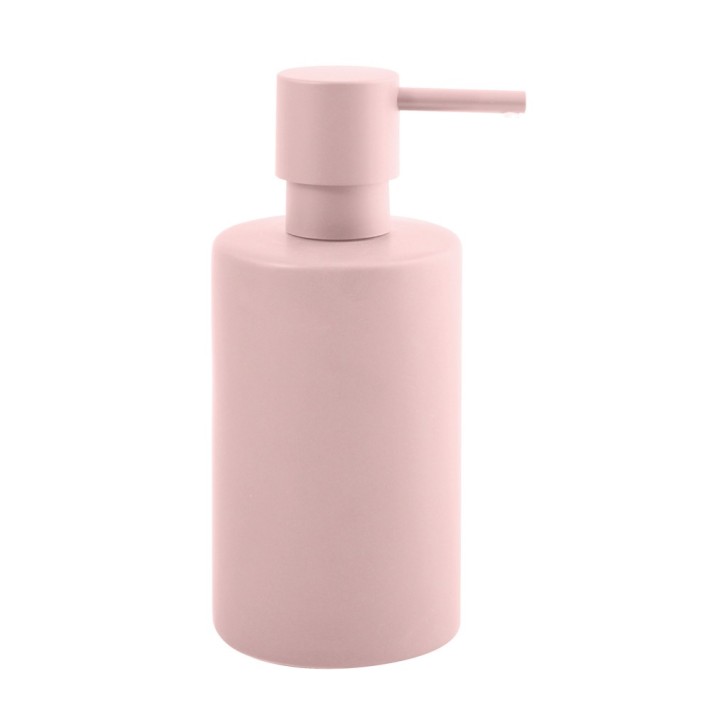 Dispenser Tube Matt  03202.005 Επιτραπέζιο Dispenser Κεραμικό Pink 7x15 εκ.Spirella