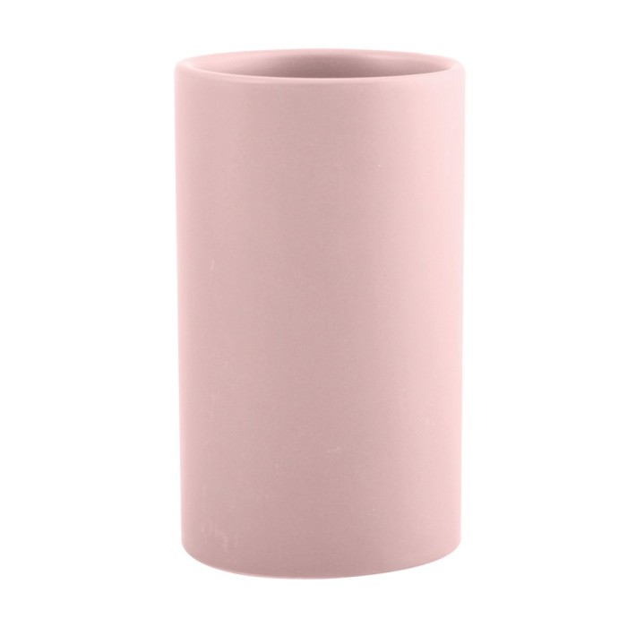 Ποτηροθήκη Tube Matt  03203.005 Επιτραπέζια Κεραμική Pink 7x11 εκ.Spirella