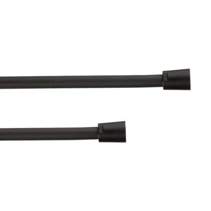 TATAY Delux Σπιράλ Ντουζ 150cm 06668.002 Μαύρο