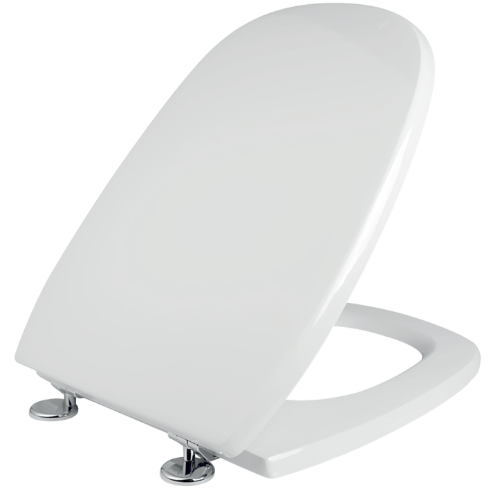 Elvit 0074 Καπάκι Λεκάνης 42-47x35εκ., Λευκό
