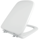 Elvit 0204 Καπάκι Λεκάνης Ideal Standard Emirama 39.5x35.5εκ., Λευκό