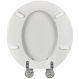 Elvit 0292 Small Καπάκι Λεκάνης 38-42x37Λευκό