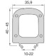 Elvit 0297 Καπάκι Λεκάνης King 40-45x 35.9 Soft Close Λευκό