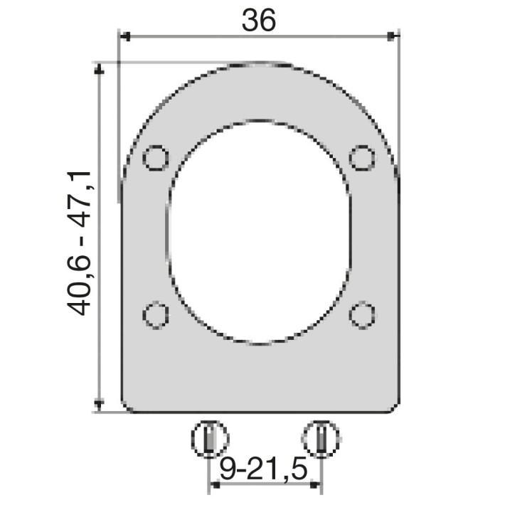 Elvit 0298 Καπάκι Λεκάνης Lips Βεργίνα 40.6-47.1x 36 Soft Close Λευκό 