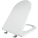 Elvit 1242 D-Shape Καπάκι Λεκάνης 43,5-50x35.5 εκ Λευκό