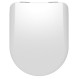 Elvit 0298 Καπάκι Λεκάνης Lips Βεργίνα 41.4-46.4x 36 Soft Close Λευκό