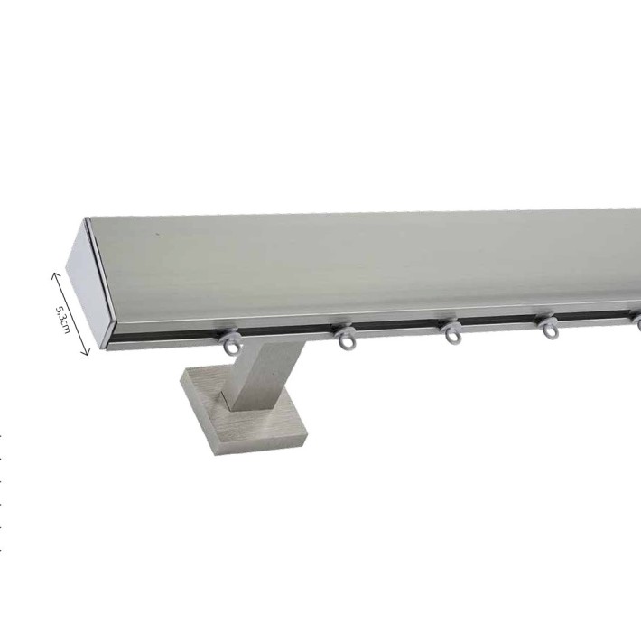 Σιδηρόδρομος Custom 5.3εκ., Domus Νίκελ Ματ 