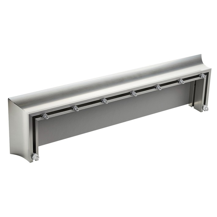 Σιδηρόδρομος DECO 5,3εκ., ENIS ΜΕ Ουρανό και γωνίες τοίχου  Νίκελ Ματ 