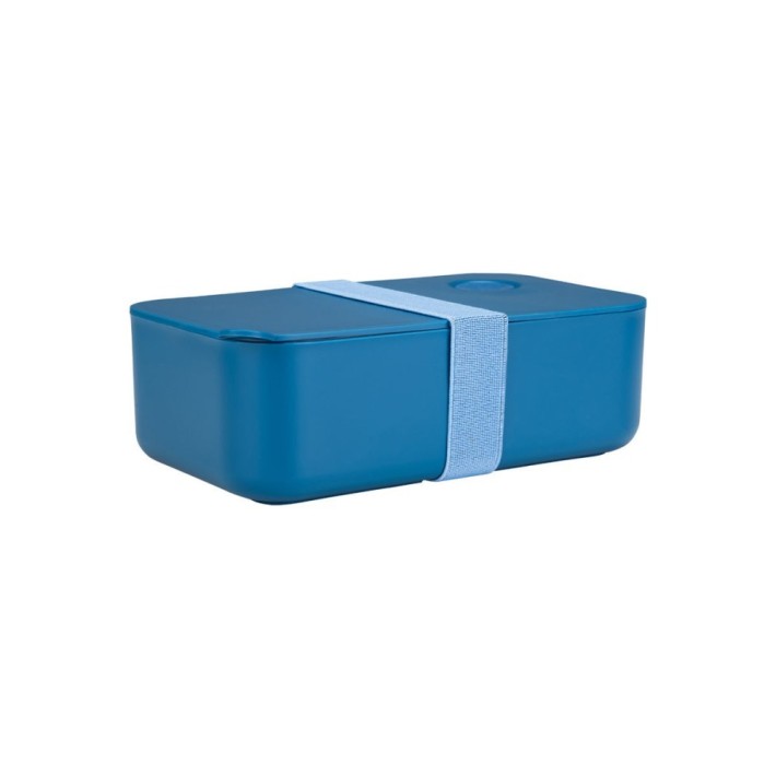 Lunch Set/3 Homely Θερμός, Φαγητοδοχείο και Τσάντα Φαγητού σε Indigo Blue