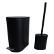 Σετ Χαρτοδοχείo 5Lt & Πιγκάλ Soft Close Slim 2080 Μαύρο Ματ